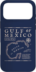 Gulf of Mexico 1672 Historic Map Case by Unknown