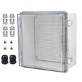 Waterproof Electrical Box with Mounting Plate, IP67 Junction Box Stainless by YETLEBOX