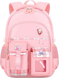 Cute Backpack for Teen Girls Kids Kawaii Bookbag Large School Back Packs by MININAI