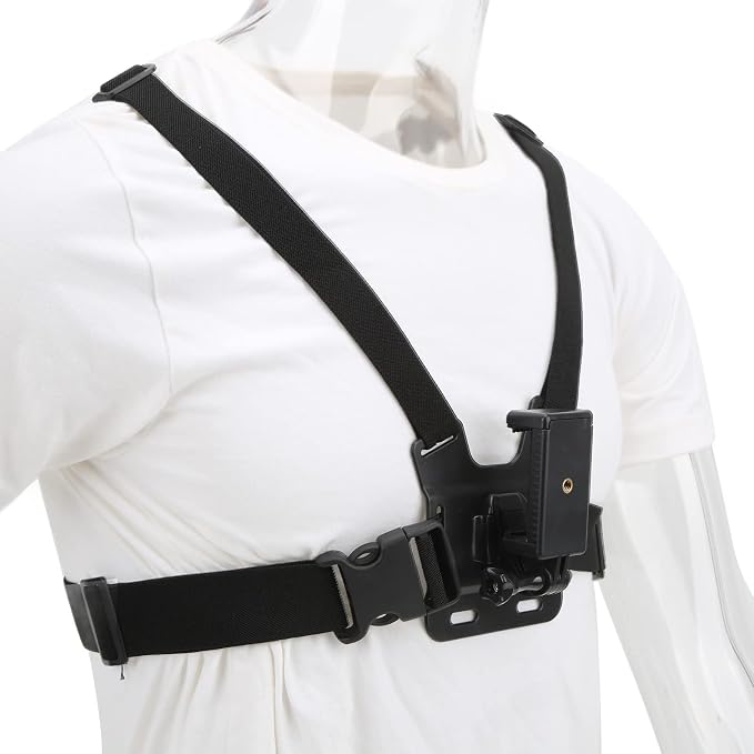 Mobile Phone Chest Mount Harness Strap Holder Outdoor Live Mobile Phone Chest - Image 8