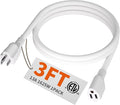 HUANCHAIN 13A 1625W 125V 16AWG 3 FT 16 Gauge White Indoor Outdoor Extension by huanchain