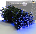 HOME LIGHTING 66ft Christmas Decorative Mini Lights, 200 LED Green Wire Fairy by LJLNION