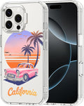 MOSNOVO for iPhone 16 Pro Max Case, Shockproof Military-Grade Protection 6.6ft by Mosnovo