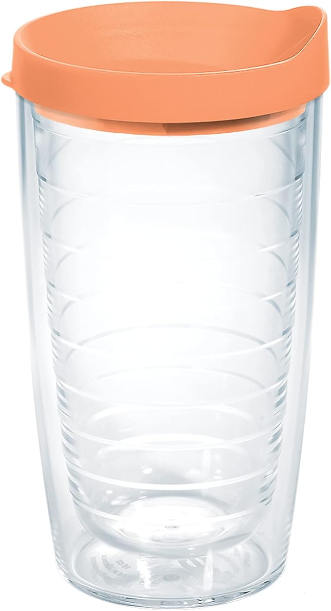 Tervis Clear & Colorful Lidded Made in USA Double Walled Insulated Tumbler by TervisTumblerCompany