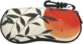 Watercolor Orca Whale Glasses Case Neoprene Portable Zipper Eyeglass Bag by WAYOQI
