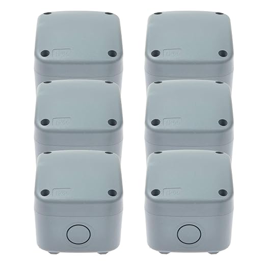 Waterproof Junction Box, Nineleaf PVC/ABS Outdoor Junction Box Electrical by NineLeaf