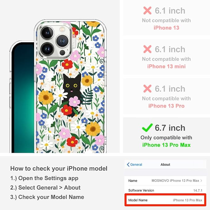 MOSNOVO Case for iPhone 13 Pro Max - Image 2