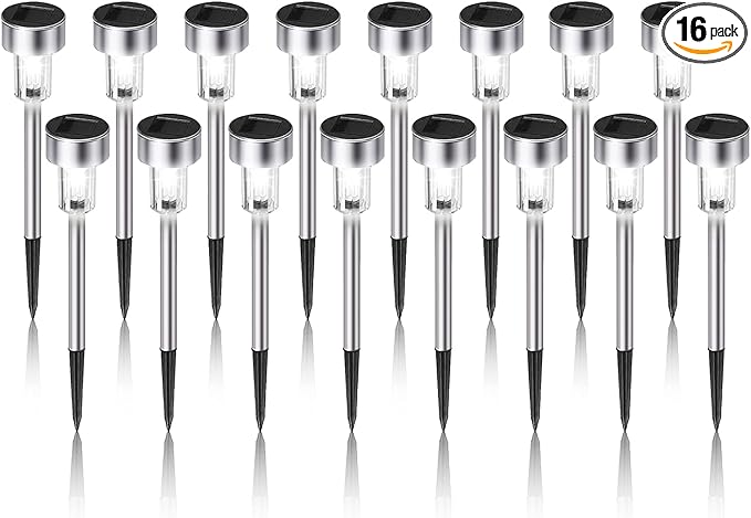 Dream Master Solar Lights Outdoor Waterproof, Stainless Steel LED Landscape by DreamMasterMakeLifeMoreConvenient