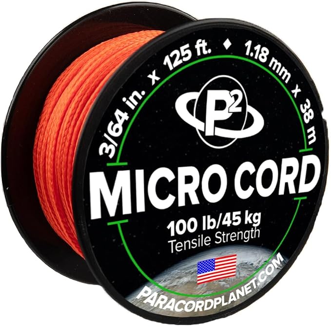 Paracord Planet Micro Paracord – Thin Braided Cord by ParacordPlanet