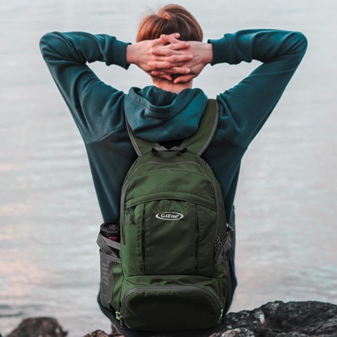 G4Free 40L Lightweight Packable Hiking Backpack, Waterproof Travel Daypack - Image 9