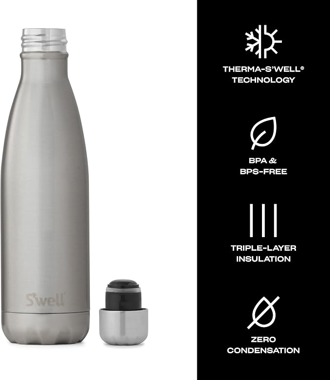 S'well Stainless Steel Water Bottle - Image 3