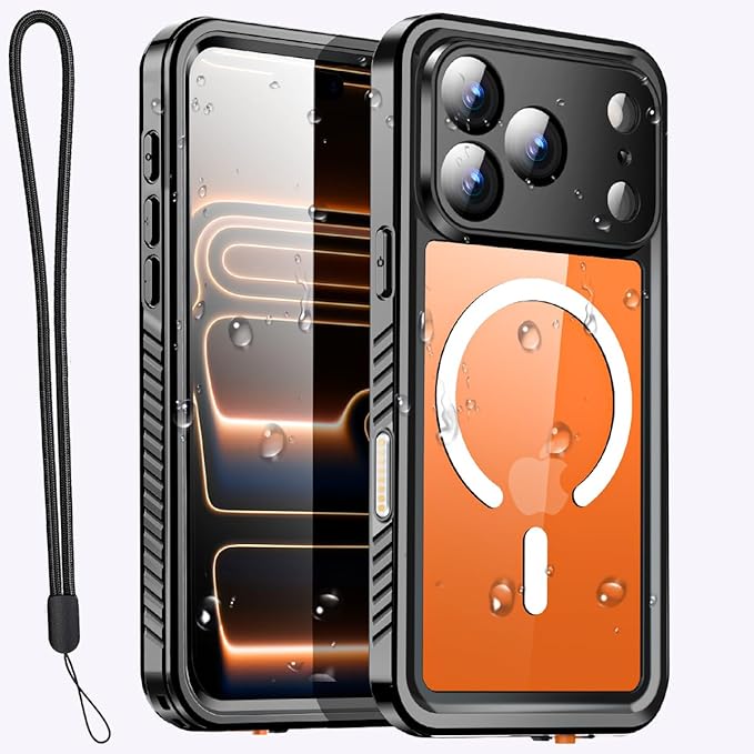 AICase for iPhone 17 Pro Max Case Waterproof Clear by AICase