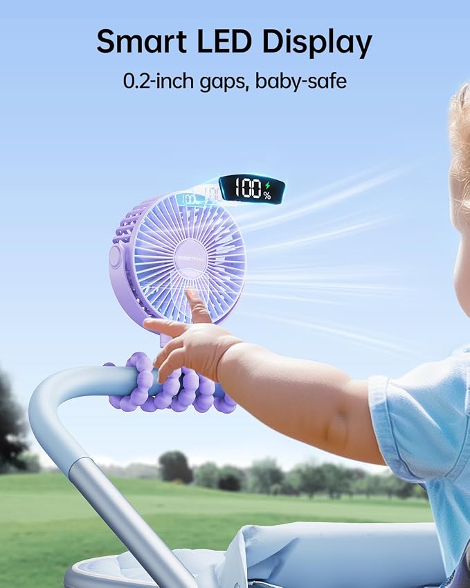 SWEETFULL Portable Stroller Fan - Image 2