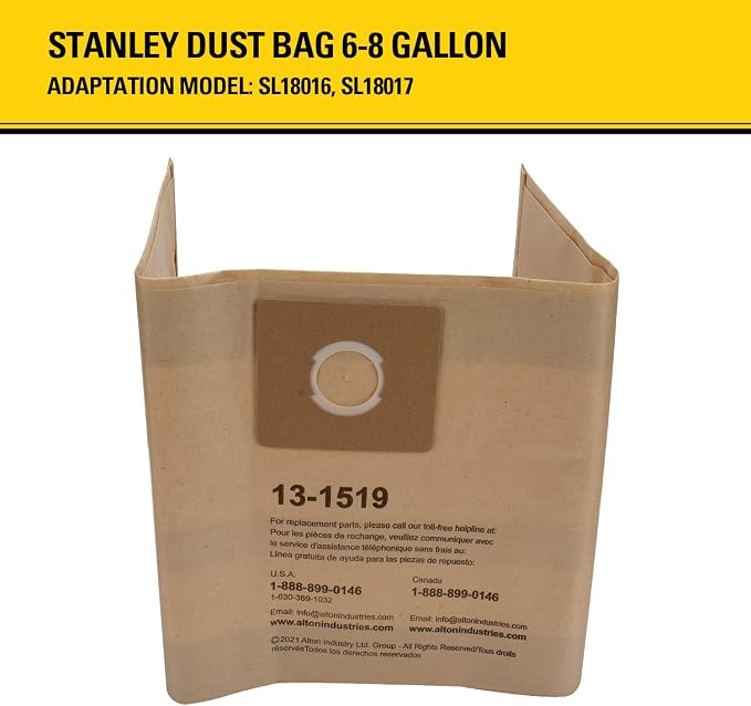 Stanley 13-1519 Disposable Filter Bag - Image 4