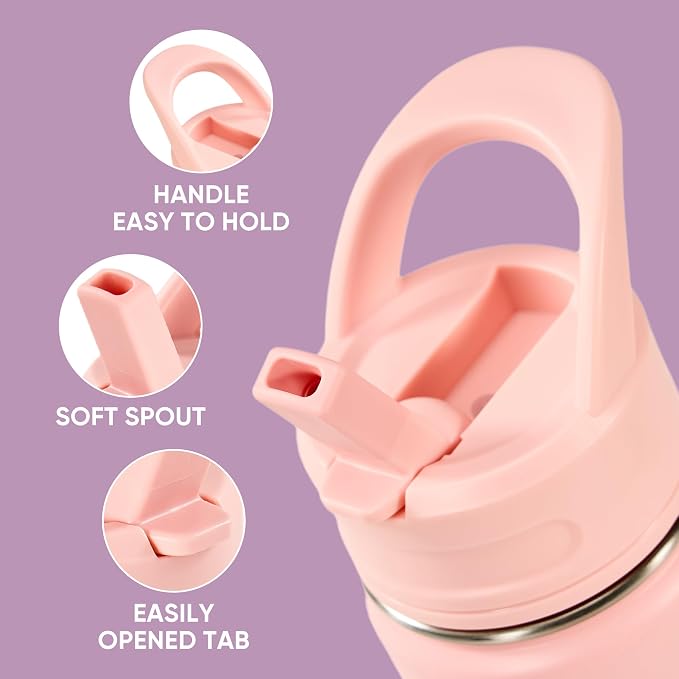 Fijinhom 18oz Insulated Stainless Steel Water Bottle - Image 3