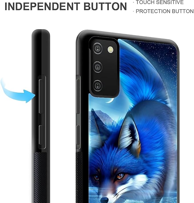 for Samsung Galaxy S20 FE Case, Snowy Mountain Fox Lake Pattern Graphic Design - Image 4