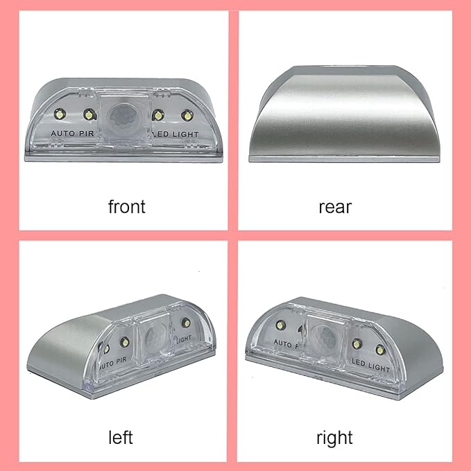 Home Keyhole Infrared PIR Wireless Auto Sensor Motion Detector LED Light lamp - Image 5