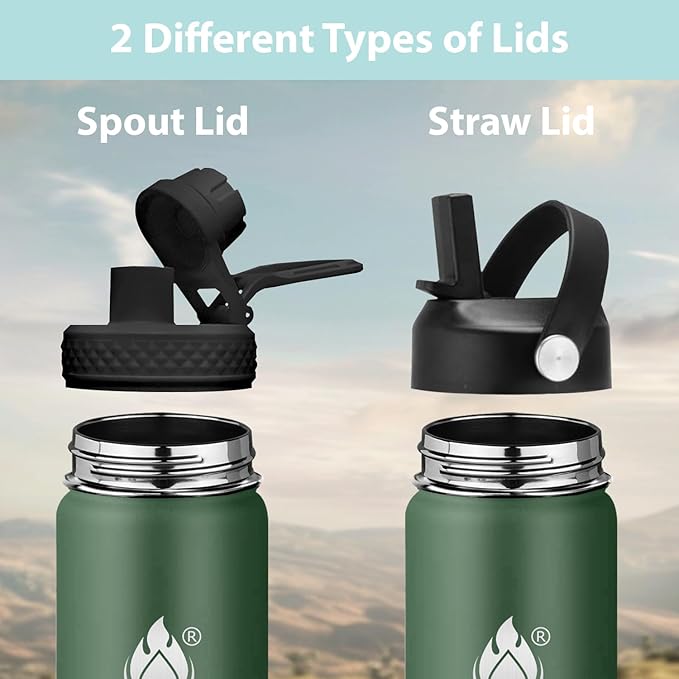 Insulated Water Bottle 24 oz - Image 4