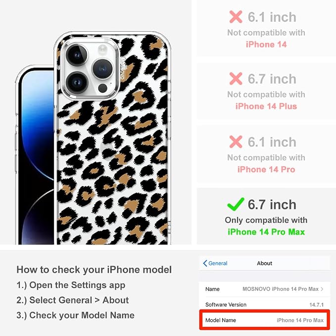 MOSNOVO Case for iPhone 14 Pro Max - Image 2
