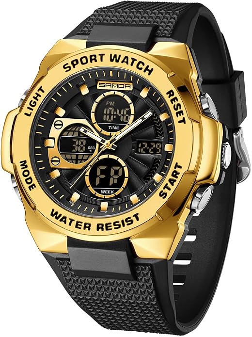 FANMIS Mens Military Multifunction Digital LED Watch Electronic Waterproof by FANMIS