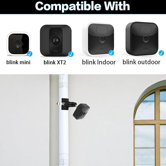 Blink Camera Pole Mounting Bracket, Pole Mount Compatible - Image 2
