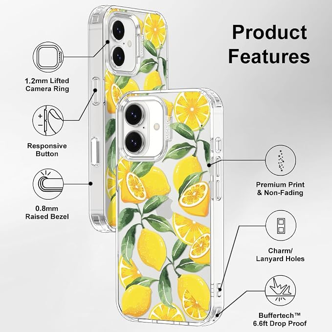 MOSNOVO for iPhone 17 Case | Military Grade 6.6ft Drop Tested | Camera Control - Image 7