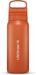 LifeStraw Go Series — Insulated Stainless Steel Water Filter Bottle by LifeStraw