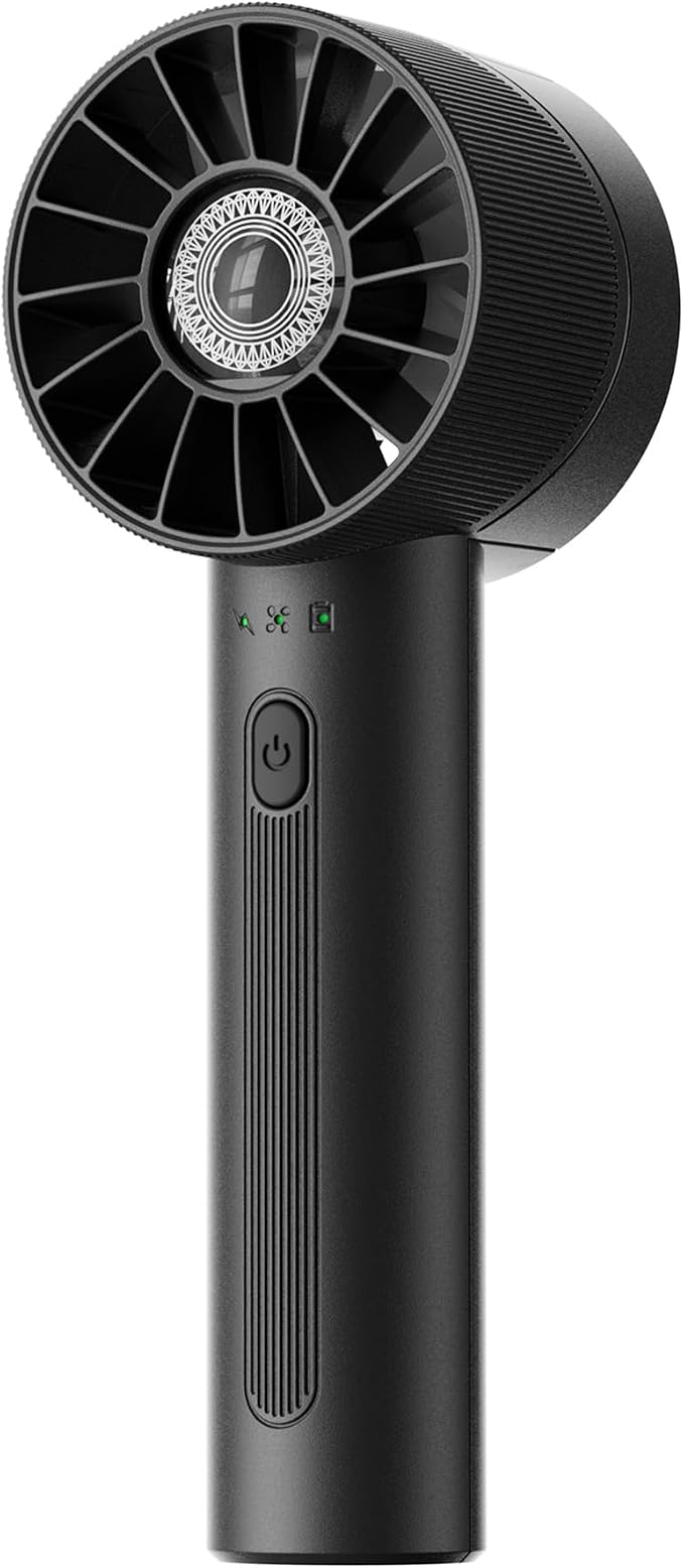 Portable Mini Handheld Turbo Fan, 4 Speed High Velocity Personal Cooling Device by Coolwill