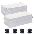 Electrical Box, Outdoor Waterproof Box IP65 Junction Box by LuSumtly