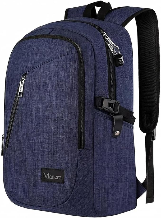 Mancro 17.3 in Business Laptop Backpack - Image 8