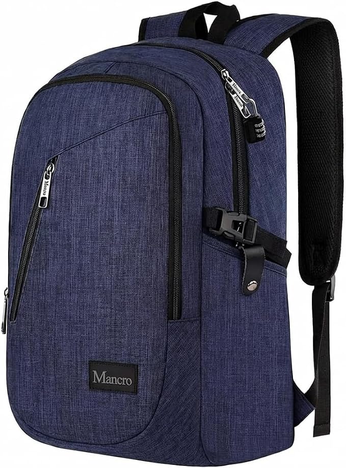 Mancro 17.3 in Business Laptop Backpack - Image 9