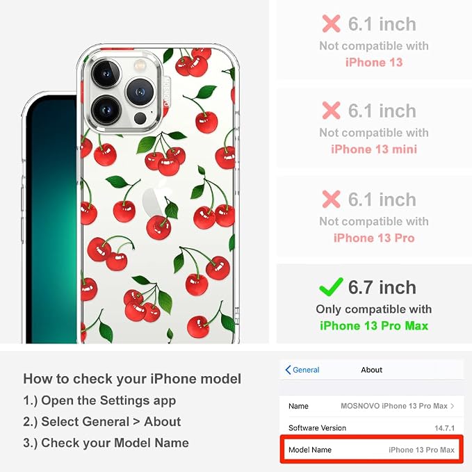 MOSNOVO Case for iPhone 13 Pro Max - Image 2