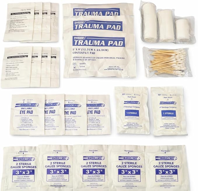 Rapid Care 821 Piece Class B Refill Kit - Image 3