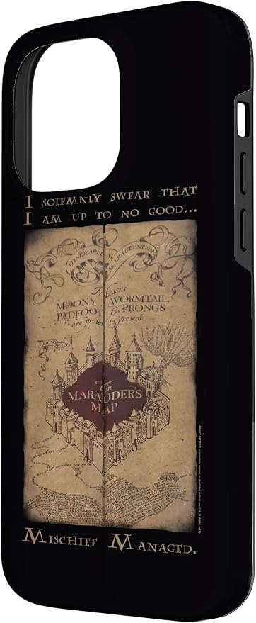 iPhone 14 Pro Max Harry Potter Marauder's Map Words Case - Image 2