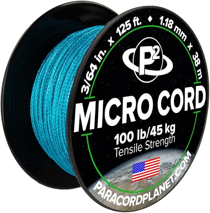 Paracord Planet Micro Paracord – Thin Braided Cord by ParacordPlanet