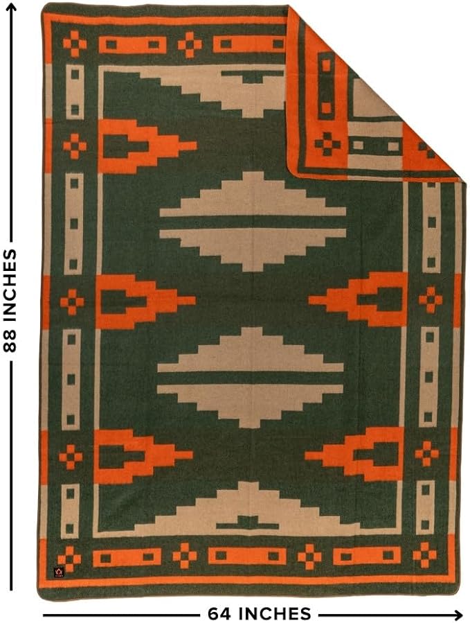 Arcturus Rainier Wool Blanket, Washable Wool Blanket - Image 2