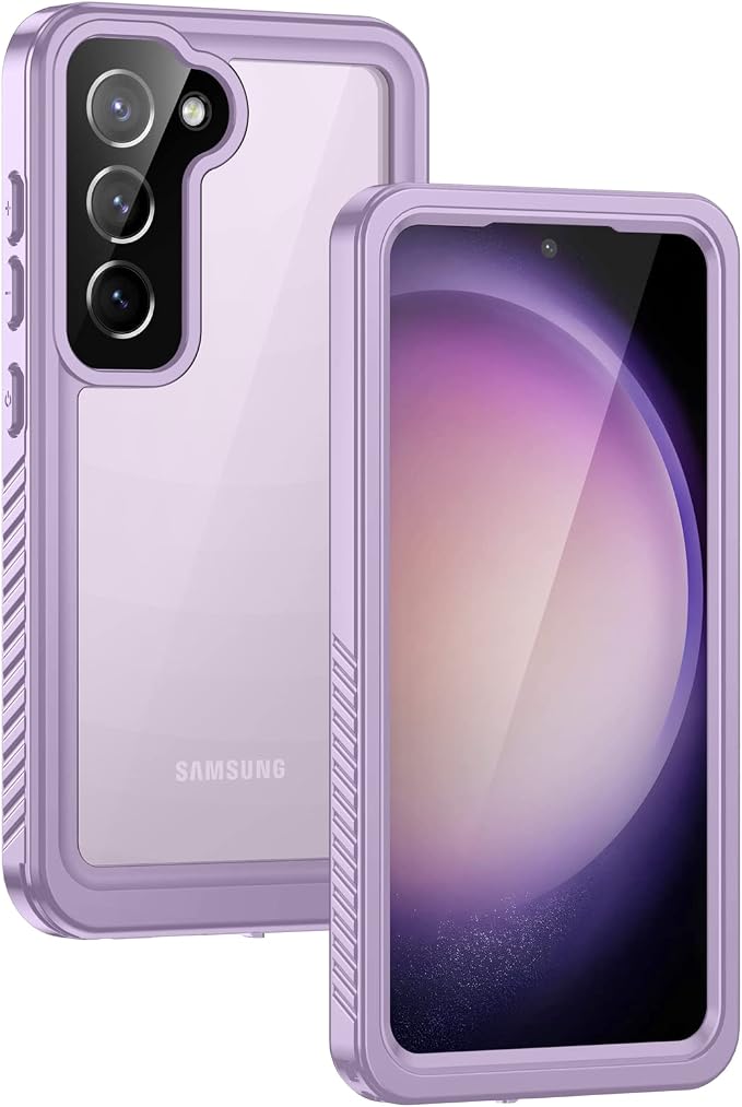 Lanhiem for Samsung Galaxy S23 Case, IP68 Waterproof Dustproof Case by LanhiemHome