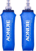Azarxis TPU Soft Flask Collapsible Water Bottles BPA-Free 250ml 350ml 500ml by DesignedforOutdoorSports