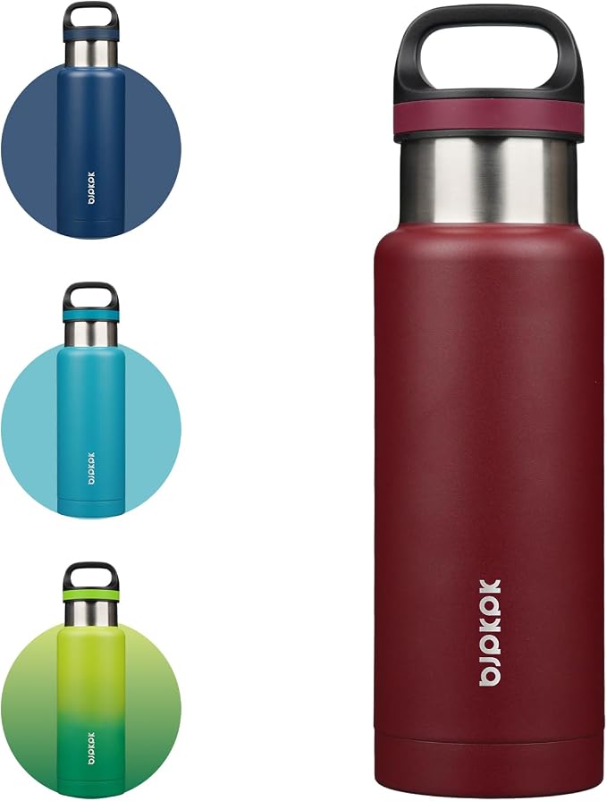 BJPKPK Insulated Water Bottle 18OZ Stainless Steel Water Bottle by BJPKPK