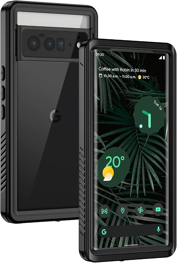 Lanhiem for Google Pixel 6 Pro Case, IP68 Waterproof Dustproof by LanhiemHome