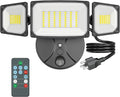 Onforu 80W Dusk to Dawn Outdoor Lighting, Plug in LED Flood Lights, 8000LM by Onforu