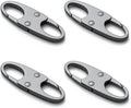 zelin Anti Theft Zipper Clips Double Opening Small Carabiner Clips, Commuting by zelin