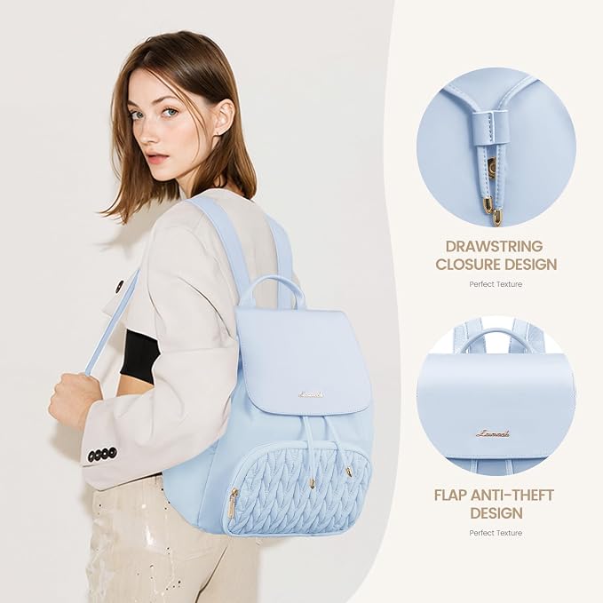 LOVEVOOK Backpack Purse for Women, Small Backpack for Women for Travel Work - Image 2