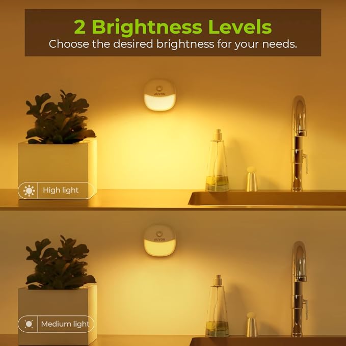 AUVON Rechargeable Battery Night Light, Mini - Image 4