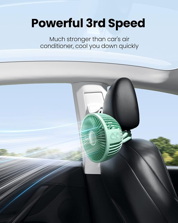 Gaiatop Oscillating Baby Stroller Fan - Image 7