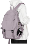 coowoz College Backpack Waterproof Black College Bags by coowoz