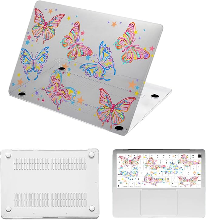 Hard Case for New MacBook Air 13 inch M2 M3 M4 2022 2024 2025 Release, 13.6" by Unknown
