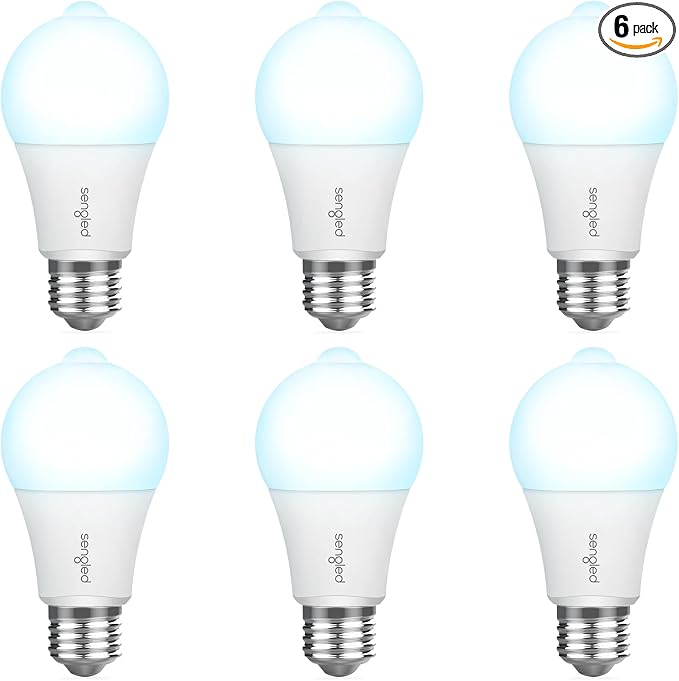 Sengled Motion Sensor Light Bulbs, A19 LED Dusk to Dawn Bulbs 5000K Daylight by Sengled