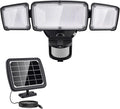 GLORIOUS-LITE Solar Security Lights 2400mAh LED Motion Sensor Light Outdoor by GLORIOUS-LITE