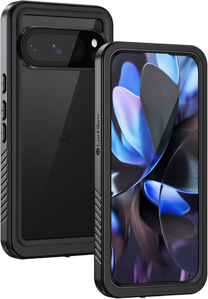 Lanhiem Pixel 9 Pro Case, IP68 Waterproof Dustproof Case by LanhiemHome